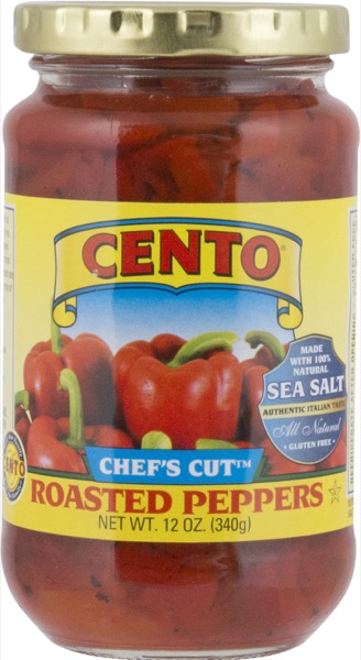 Cento Chefs Cut Roasted Peppers