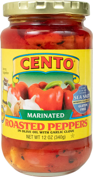Cento Marinated Roasted Peppers