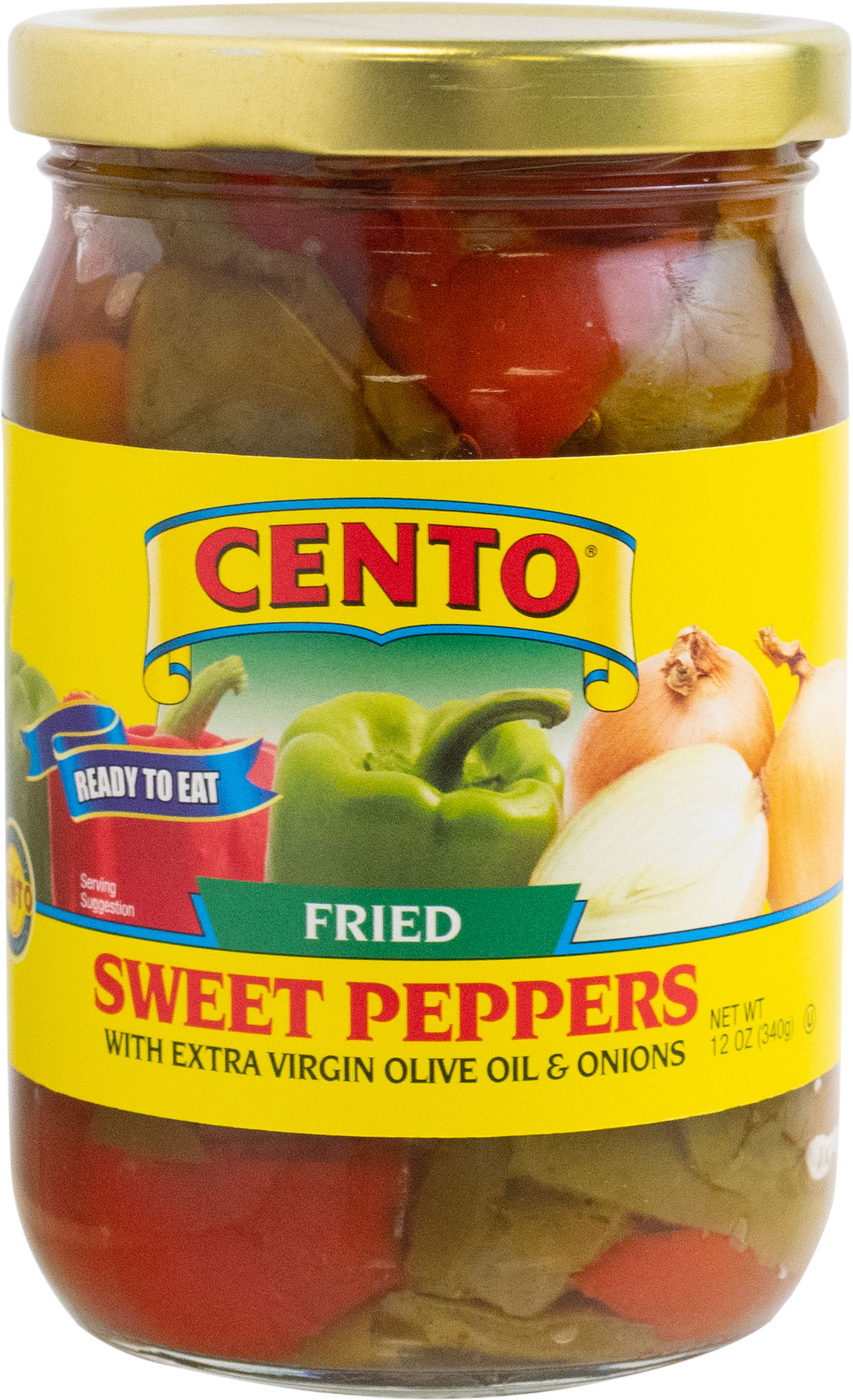 Cento Fried Peppers with Onions