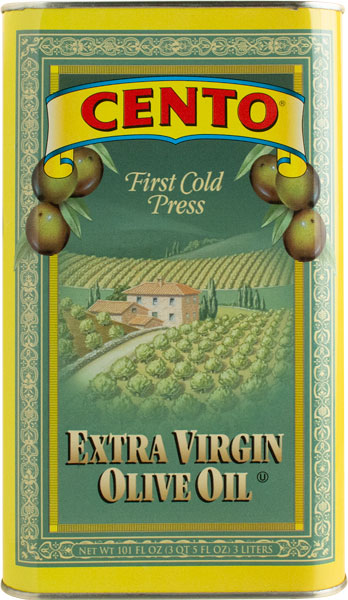 Cento Imported Extra Virgin Olive Oil Tin
