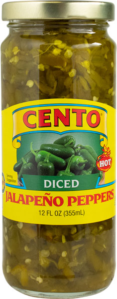 Cento Jalapeno Peppers Diced