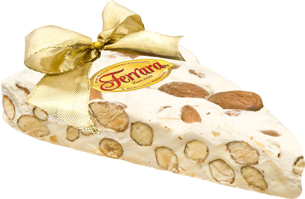 Ferrara Traditional Pie Cut Torrone with Almonds