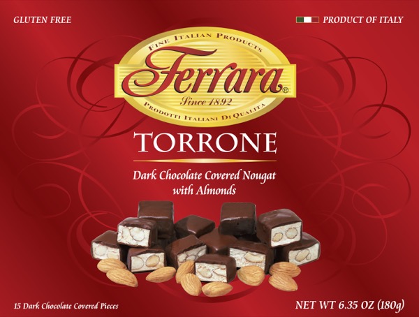 Ferrara Chocolate Covered Torrone