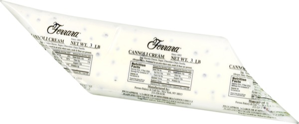 Ferrara Cannoli Cream with Chocolate Chips & Fruit