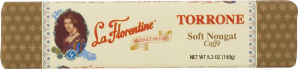La Florentine Dark Chocolate Covered Caffe Soft Nougat