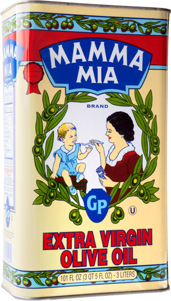 Mamma Mia Extra Virgin Olive Oil Tin