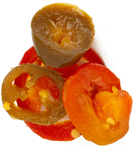 Cento Sliced Hot Cherry Peppers with Oil