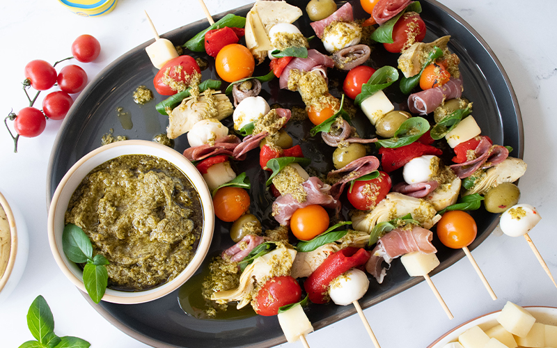 Antipasto Skewers