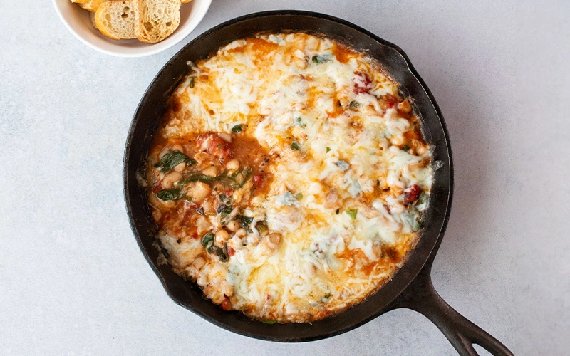 CHEESY BEAN DIP