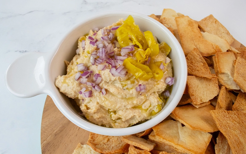 PEPPERONCINI HUMMUS