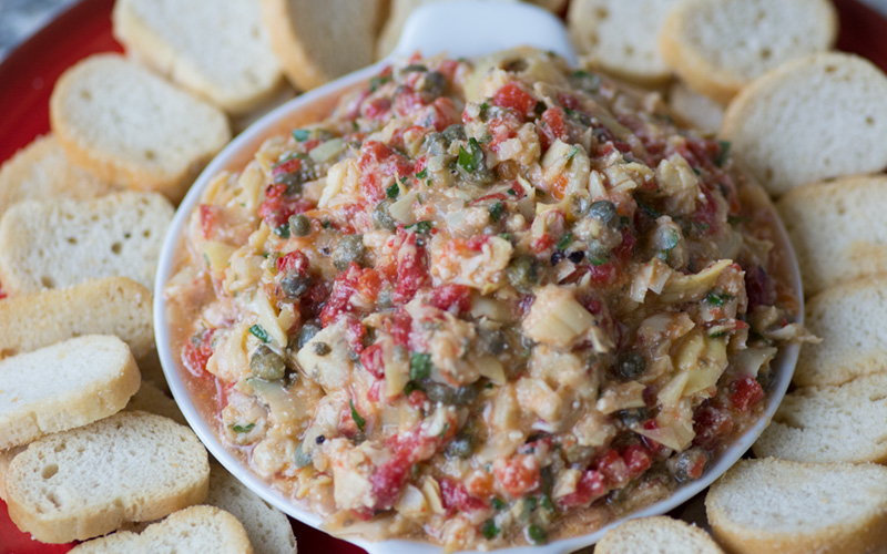 ROASTED PEPPER & ARTICHOKE TAPENADE