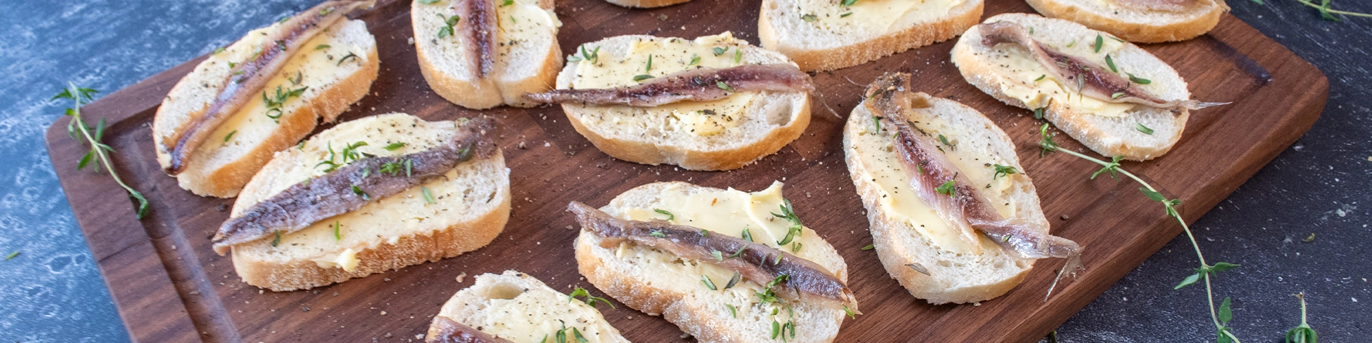 Anchovy Bruschetta