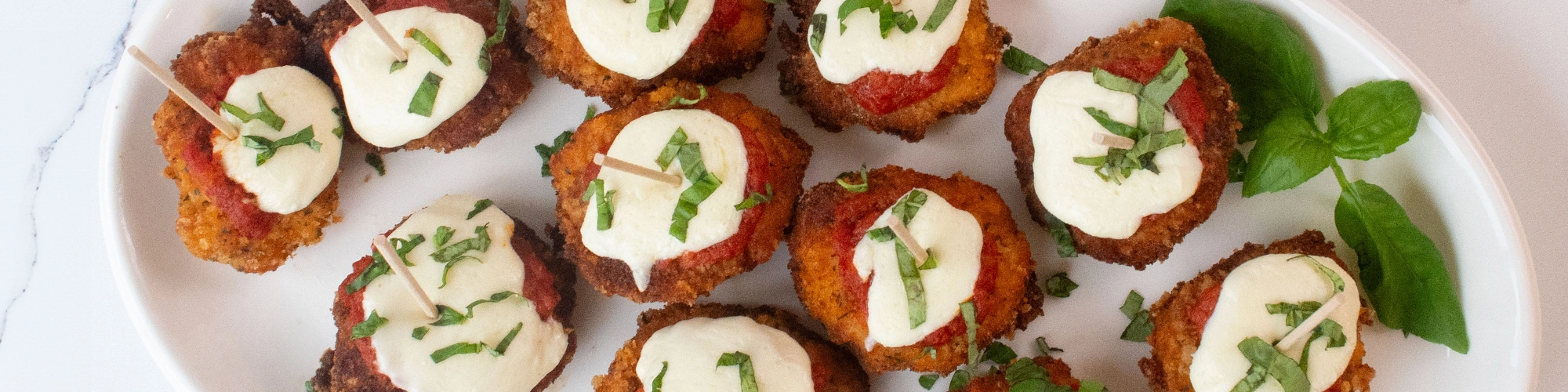 Chicken Parmesan Bites