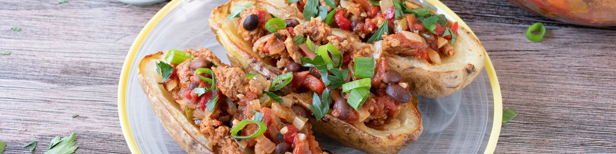 Fiery Potato Skins