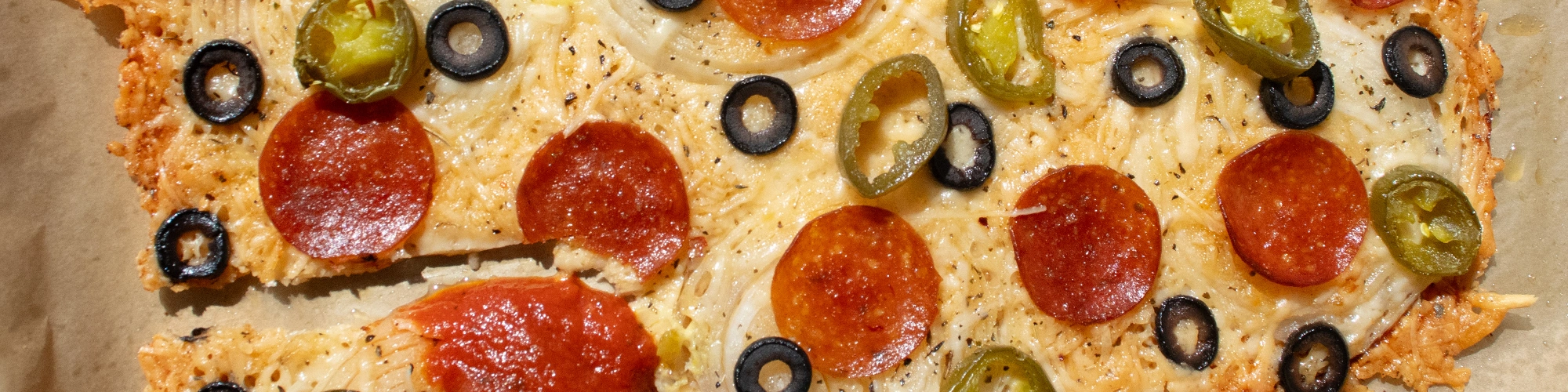 Crispy Onion Pizza