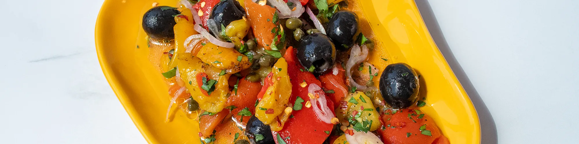Italian Roasted Pepper Antipasto