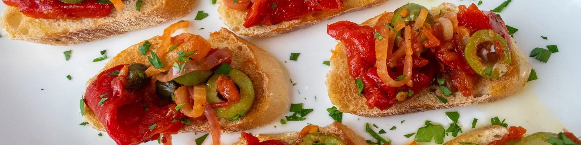 Roasted Red Pepper Caponata