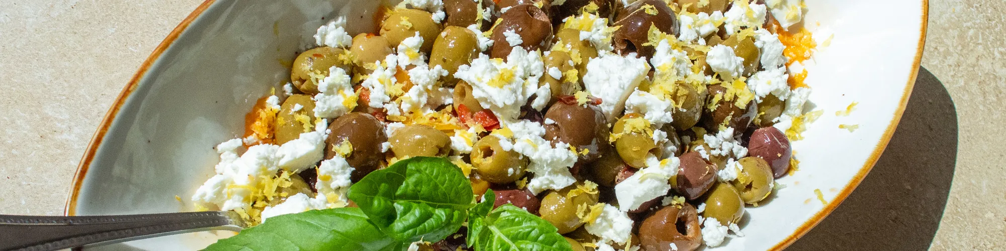 Spring Marinated Olives