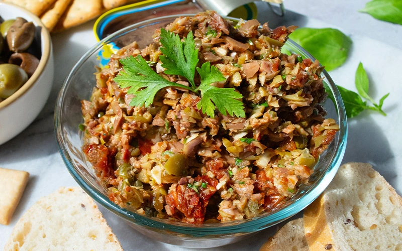 SUN DRIED TOMATO TAPENADE