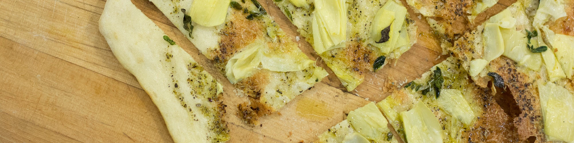 Artichoke & Pesto Focaccia