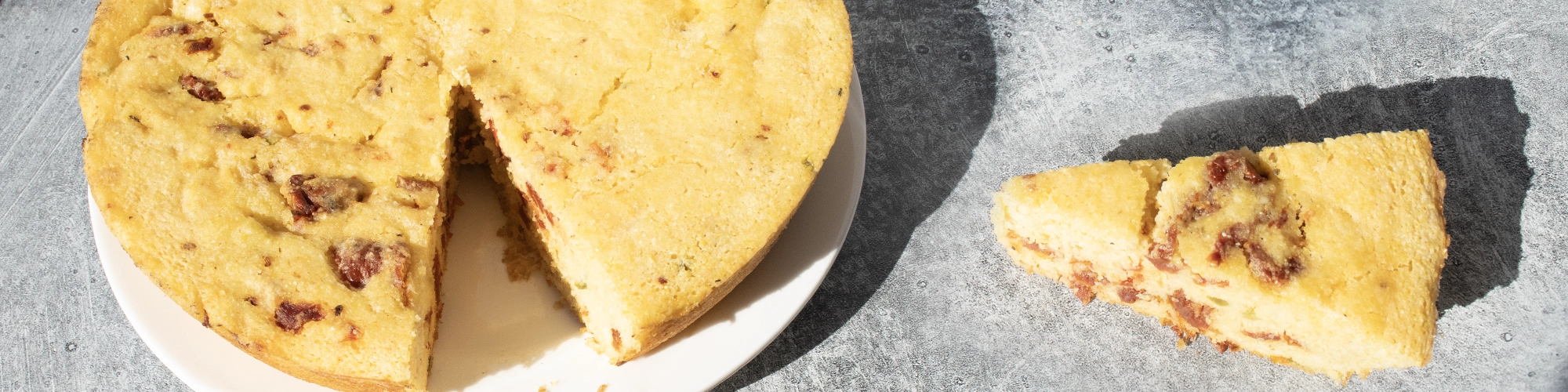 Jalapeno and Sun Dried Tomato Cornbread
