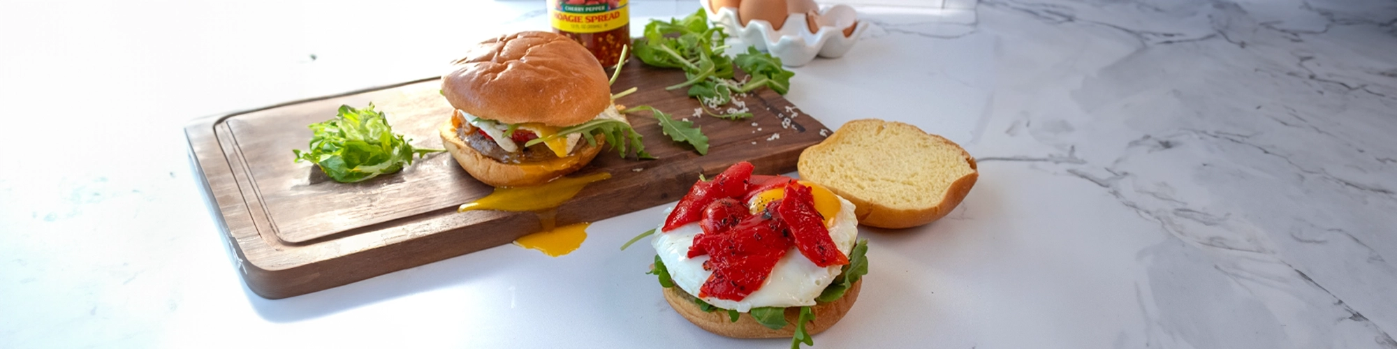 Sunny Sausage Breakfast Sandwiches