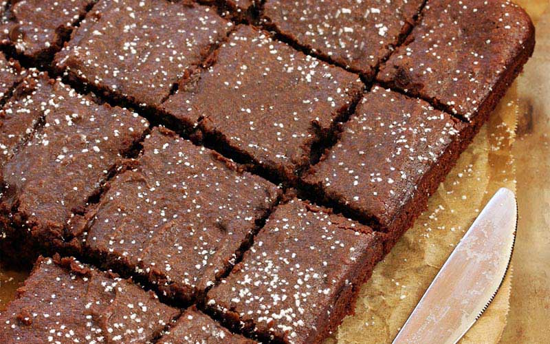 Chocolate Espresso Olive Oil Brownies