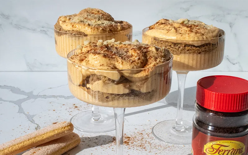 Pumpkin Tiramisu Cups