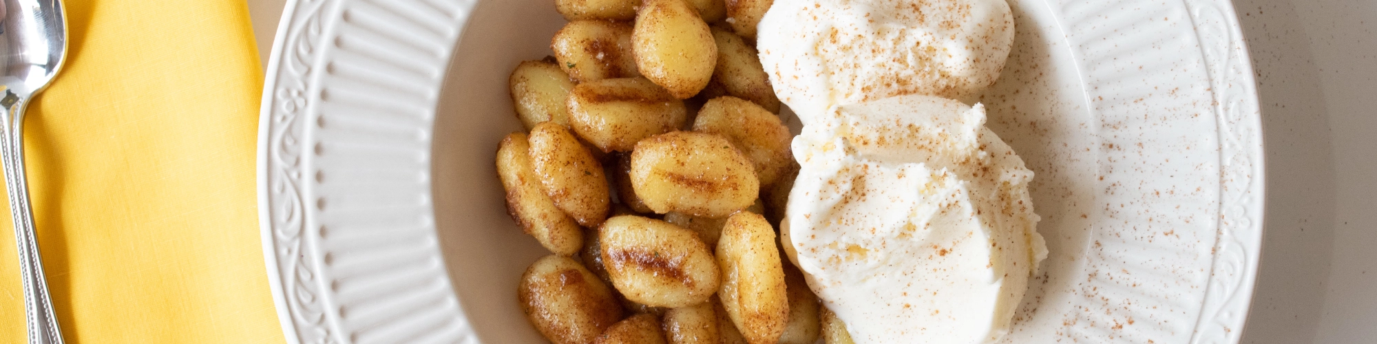 Brown Sugar Dessert Gnocchi