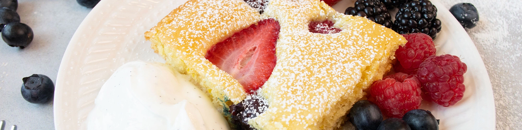Spring Berry Cake