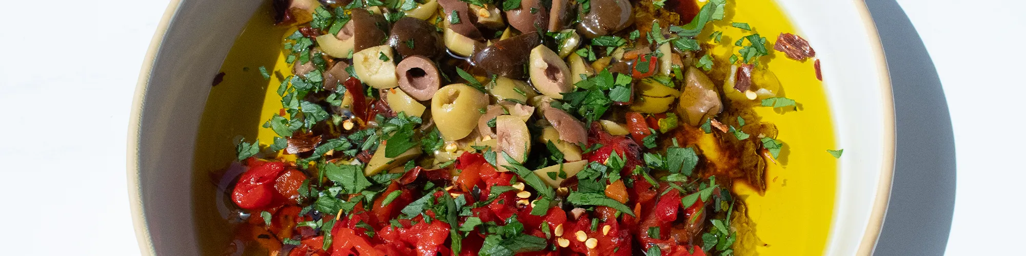 Anchovy & Roasted Garlic Olive Oil Dip