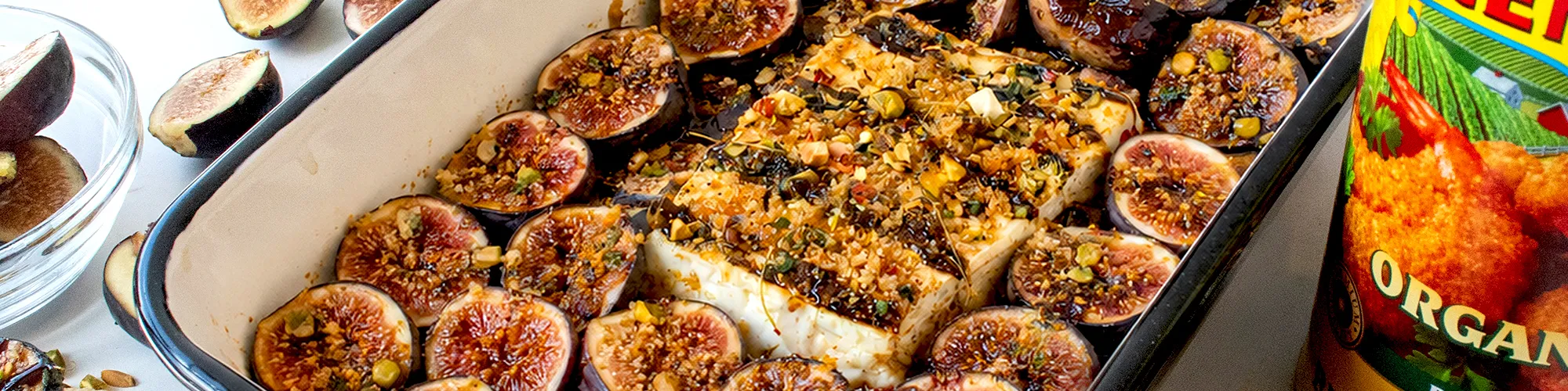 Baked Feta with Figs