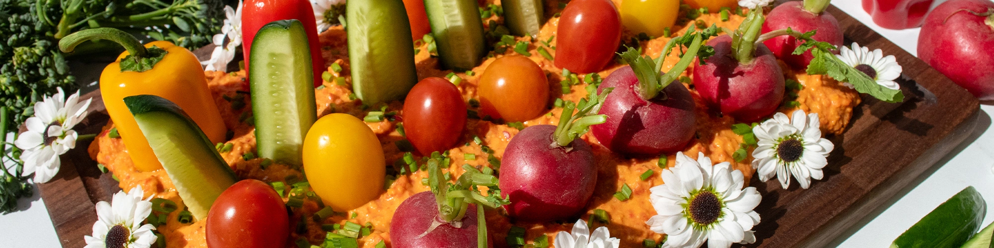 Roasted Red Pepper Hummus