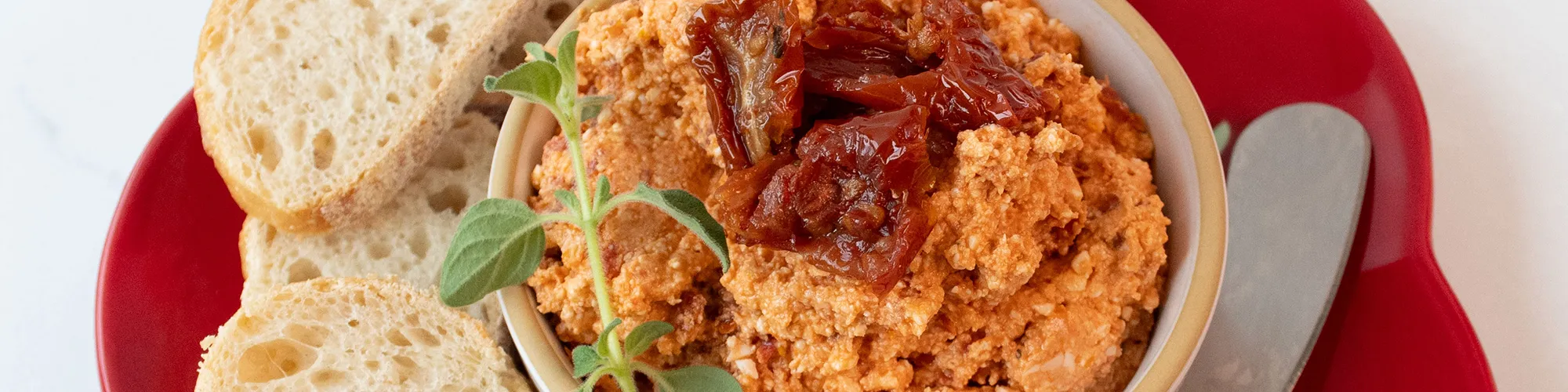 Whipped Feta with Sundried Tomatoes