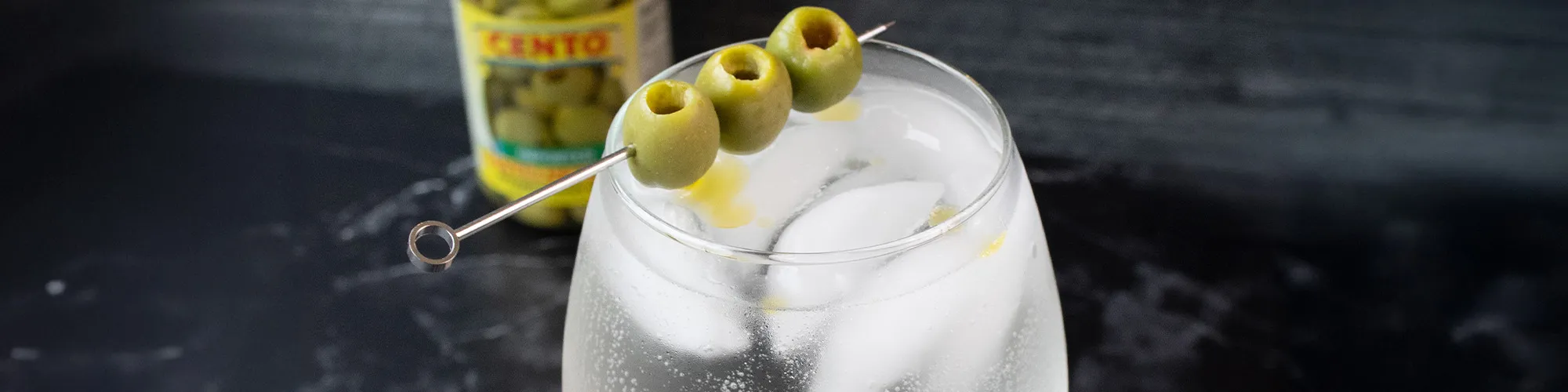 Dirty Martini Spritz