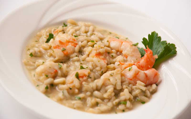 SHRIMP & ARTICHOKE RISOTTO