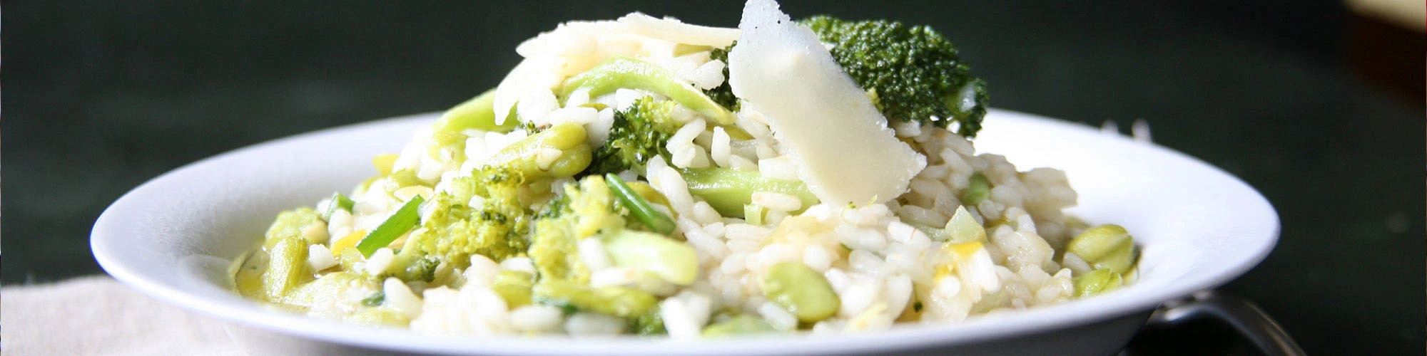 Lidia’s Risotto with Vegetables