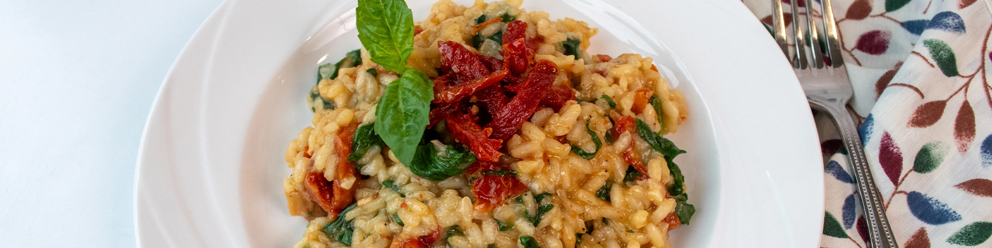 Sun Dried Tomato Risotto