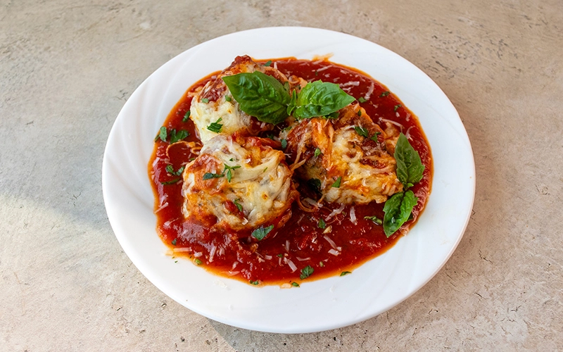 Chicken Parmesan Meatballs
