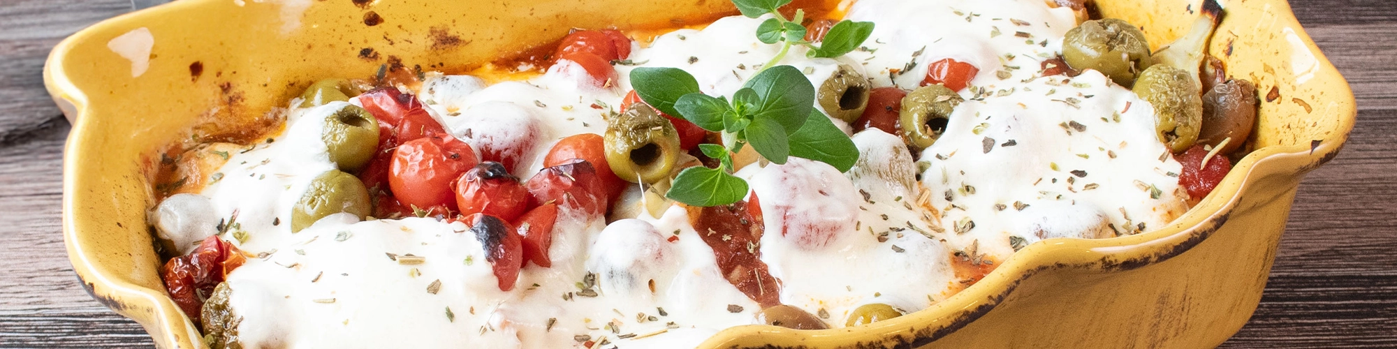 Chicken Bruschetta Bake