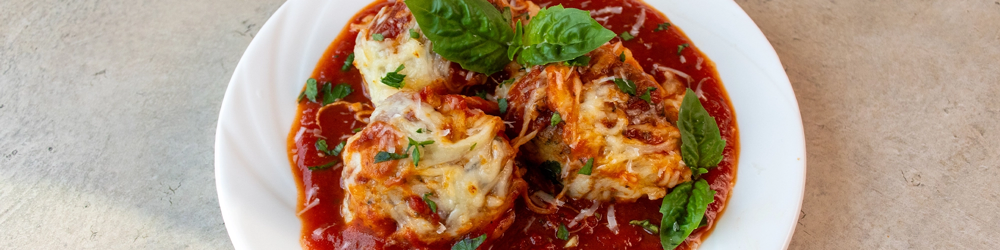 Chicken Parmesan Meatballs