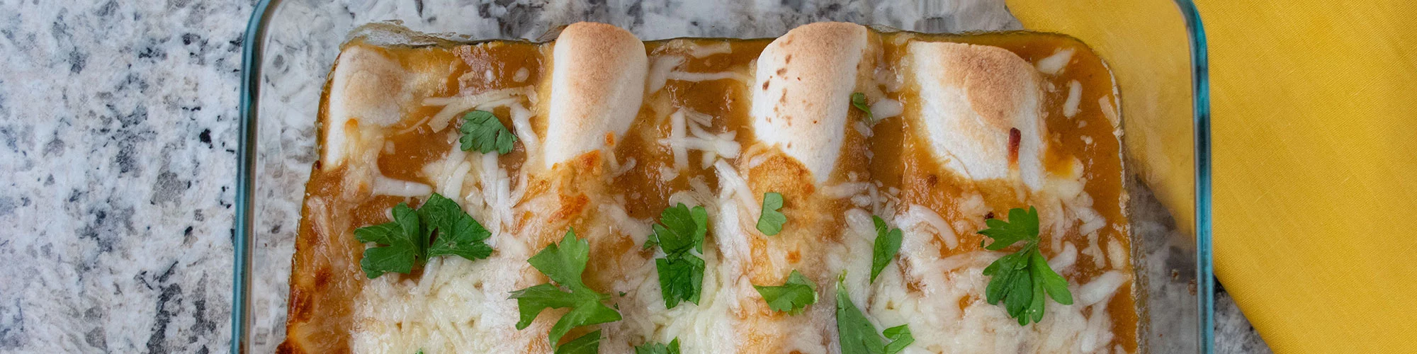 Italian Yellow Enchiladas