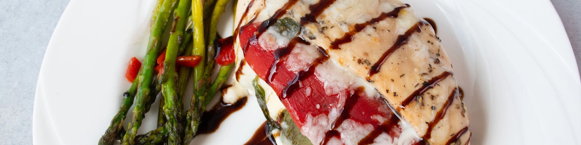 Red Pepper Stuffed Chicken