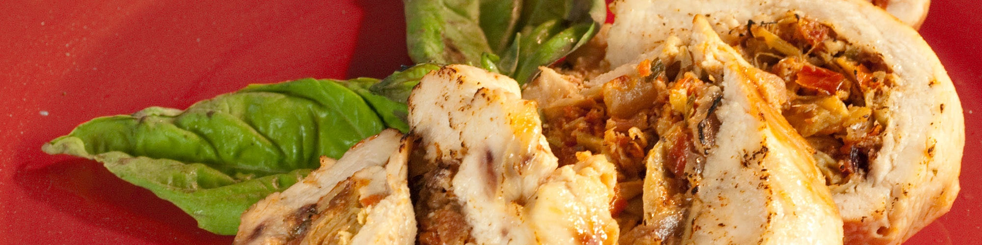 Sun Dried Tomato & Artichoke Stuffed Chicken