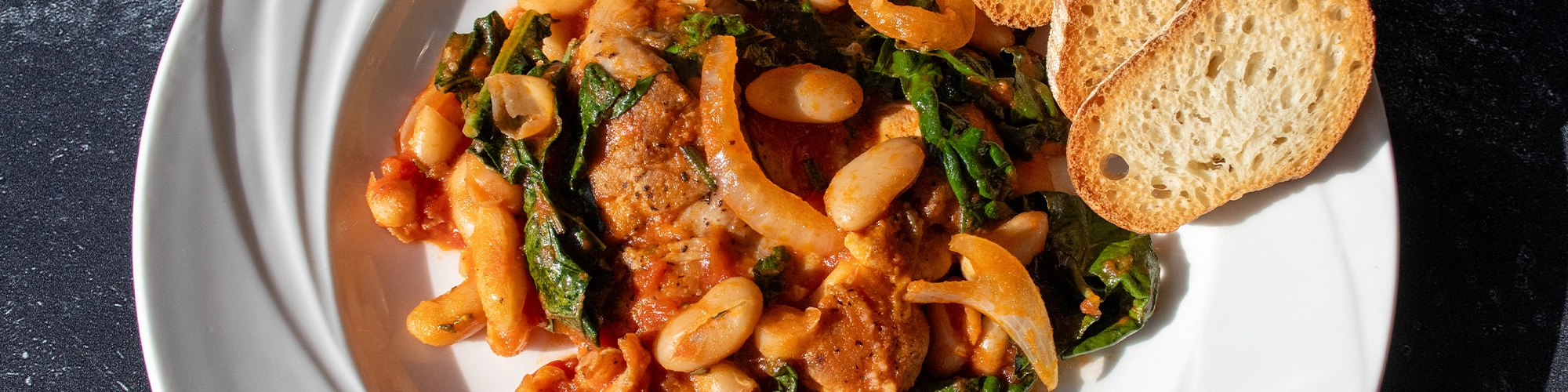 Tuscan Chicken with Cannellini Beans