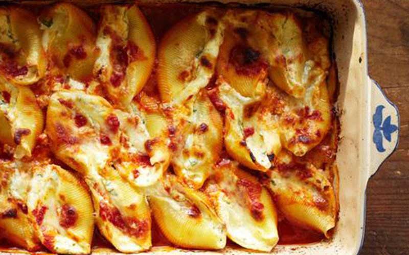 LIDIA'S BAKED STUFFED SHELLS