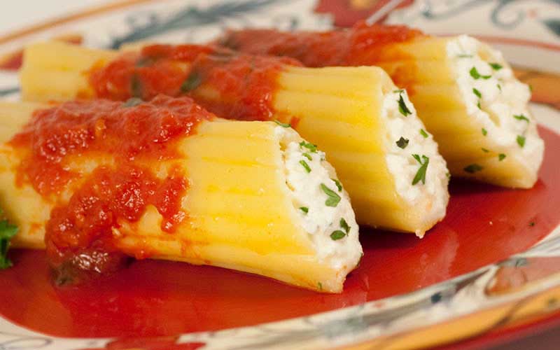 Cheese Manicotti