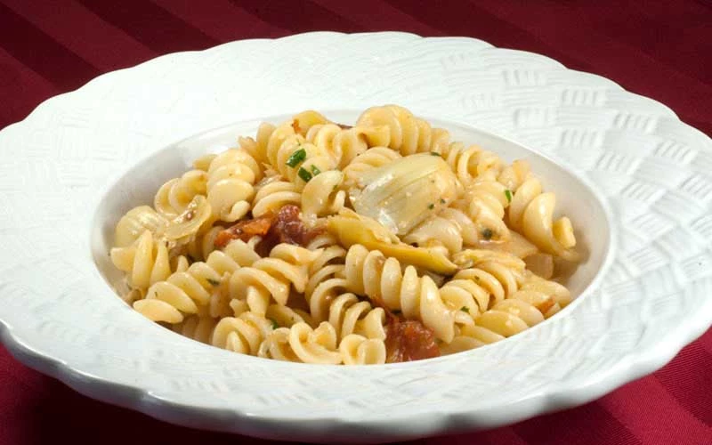 FUSILLI CON CARCIOFI