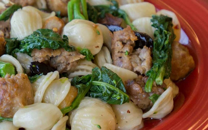 LIDIA’S ORECCHIETTE WITH BROCCOLI RABE