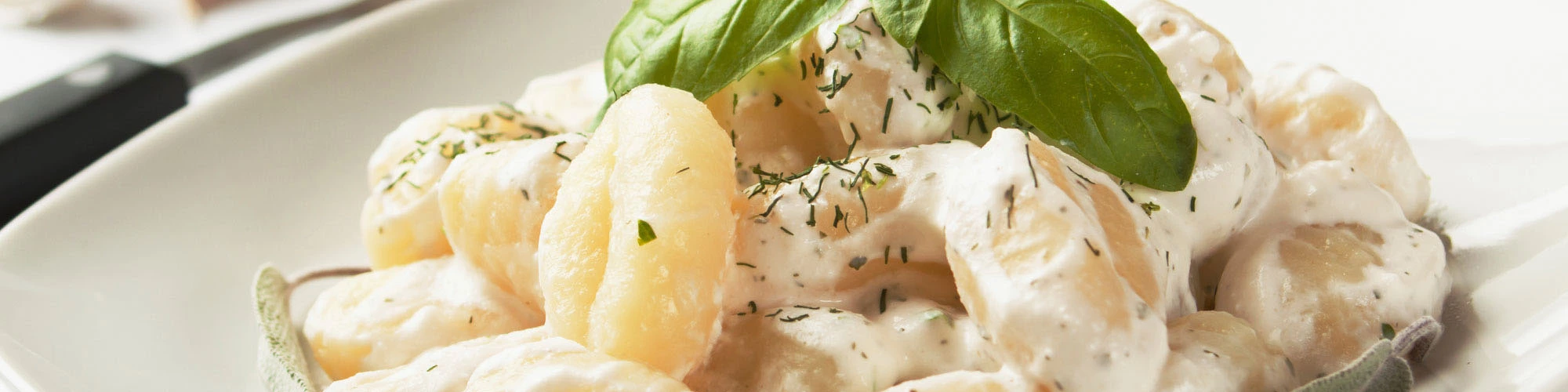 Gnocchi alla Cream Sauce